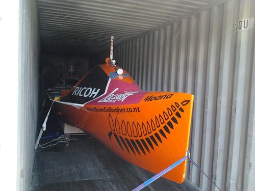 Moana ready to be shipped to Sydney