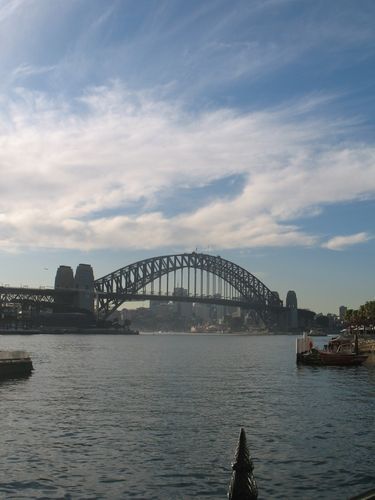 The Sydney Harbour Bridge will be the starting point for Team Gallagher