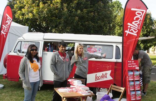 Localisters brought along our beloved Kombi van
