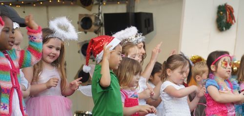 Young performers thrilling the crowds