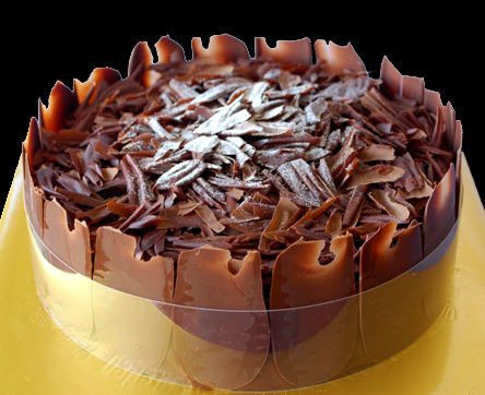 Chocolate Ganache(with Shaved Chocolate)