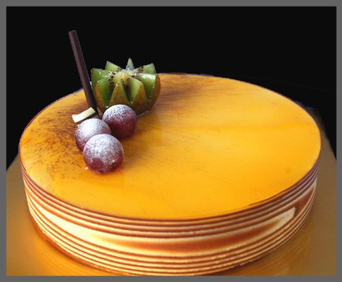 Mango Mousse Gateau