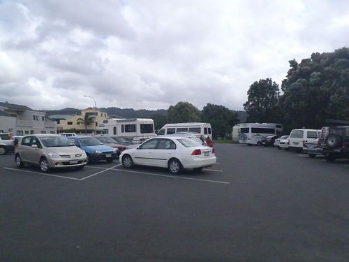 <p>
Council parking lot Whanagrei , Reyburn Place . With certificate .</p>