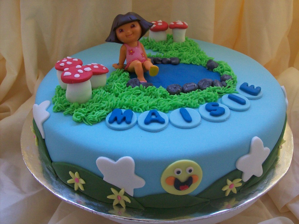 Dora Map Cake