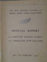 New Zealand Olympic Games and British Empire Games Association Report 1950