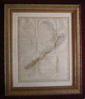 Cooks Chart of New Zealand [ Stewart Island attached to Main Land ]