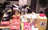 How much safety equipment does it take to row across the Tasman?