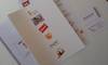 Business Cards, Flyers and Product Price list beautifully made up with a metal spiral binder.