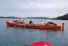 Team Gallagher off Oakura - photo courtesy Penny Murphy